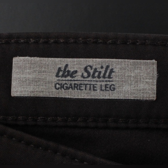 AG Adriano Goldschmied Jeans Ag The Stilt Cigarette Leg Jeans Washed Bla… - Picture 5 of 11